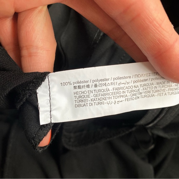 🖤 ZARA BLACK SIDE RUFFLE SLIT HIGH WAIST MAXI SKIRT! - Picture 15 of 15